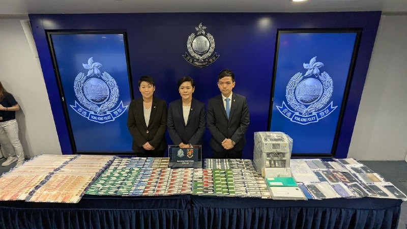 警瓦解跨境犯罪集團　專請內地人開傀儡戶口　清洗黑錢$1.18億元